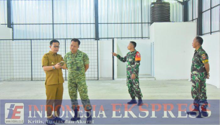 Bupati Soppeng Bersama Dandim 1423 Tinjau Gedung Koperasi Desa Merah Putih Ganra yang Rampung Dibangun