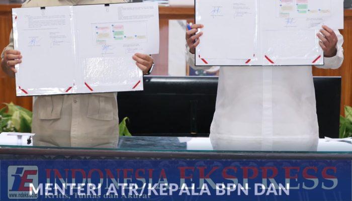 Menteri ATR/BPN dan Mendagri Terbitkan SE Bersama, LP2B Diintegrasikan ke RTRW dan RDTR Daerah