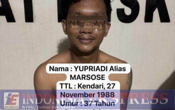 Polresta Kendari Ungkap Pencurian di SPPG Tipulu, Pelaku Gunakan Hasil Curian untuk Judi Online dan Narkoba