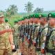 Wapang TNI Tinjau Yonif TP 842/Badak Sakti, Dukung Pertahanan dan Ekonomi Daerah