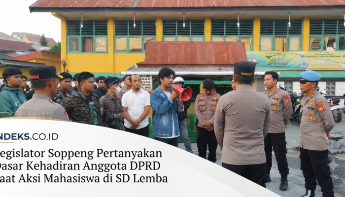 Legislator Soppeng Pertanyakan Dasar Kehadiran Anggota DPRD Saat Aksi Mahasiswa di SD Lemba