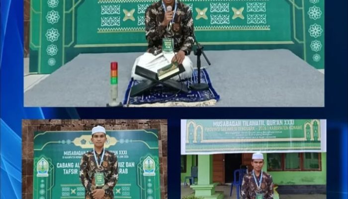 Bripda La Ode Fadlan Jaya Harumkan Nama Satbrimob Polda Sultra di MTQ XXXI Tingkat Provinsi Sulawesi Tenggara