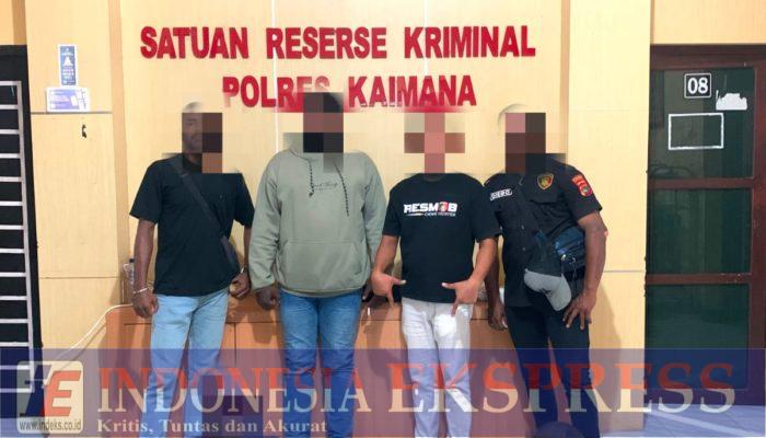 Satreskrim Polres Kaimana Ungkap Kasus Pencurian Mesin Tempel, Dua Terduga Pelaku Ditangkap