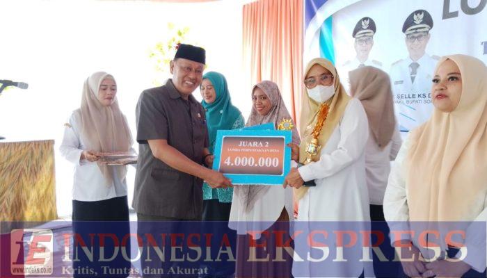 Perpustakaan Desa Panincong Raih Juara I Lomba Perpustakaan Desa/Kelurahan Tingkat Kabupaten Soppeng 2026