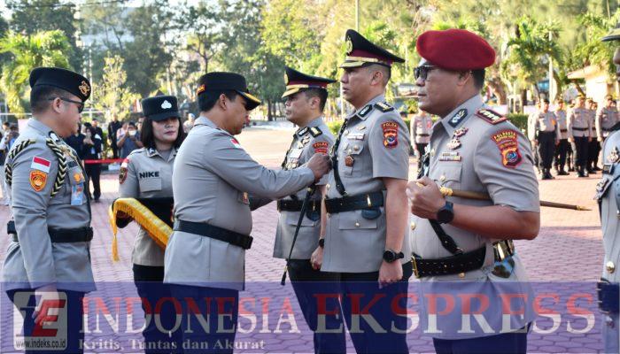 Polda NTT Gelar Upacara Serah Terima dan Pelantikan Pejabat Utama, Kapolres Jajaran