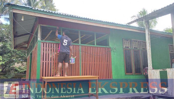 Rehab Rumah Warga Capai 80 Persen, Satgas TMMD ke-129 Kodim 1807/Sorong Selatan Hadirkan Harapan Baru di Kampung Sesor