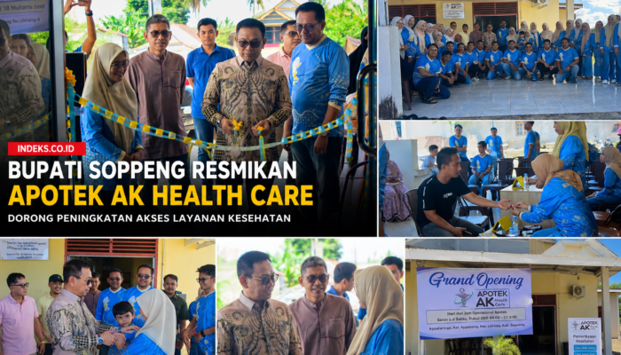 Bupati Soppeng Resmikan Apotek AK Health Care, Dorong Peningkatan Akses Layanan Kesehatan