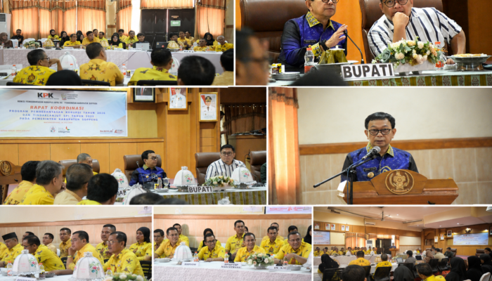 KPK Ingatkan Soppeng Waspadai Celah Korupsi pada Pengadaan, Pokir DPRD dan Bansos