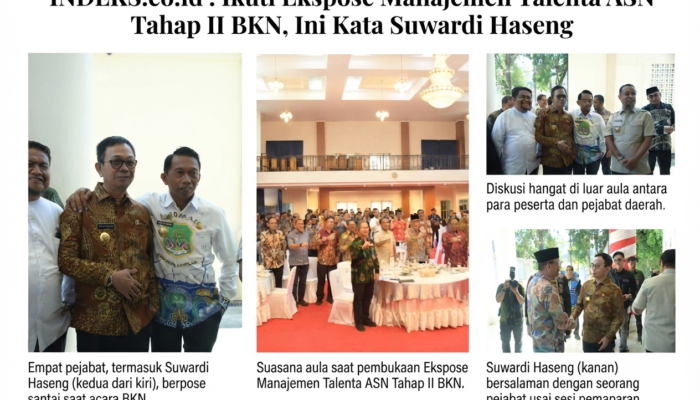 Ikuti Ekspose Manajemen Talenta ASN Tahap II BKN, Ini Kata Suwardi Haseng