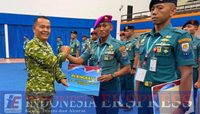 Tampil Membanggakan, Prajurit Yonif 1 Marinir Raih Peringkat 1 Tamtama Teladan Tingkat TNI AL TA. 2026