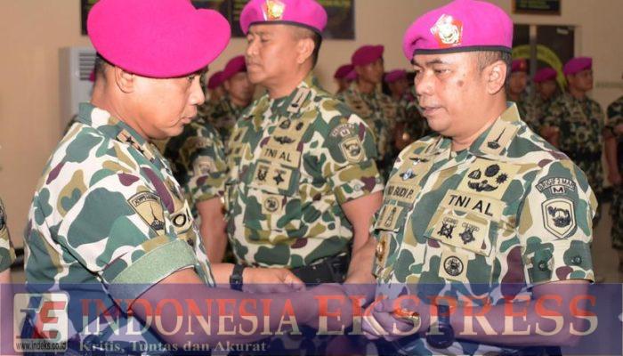 Kolonel Marinir Eko Budi Prasetyo Adi Saputro, Pegang Tongkat Komando Kepemimpinan Brigif 2 Marinir Sidoarjo