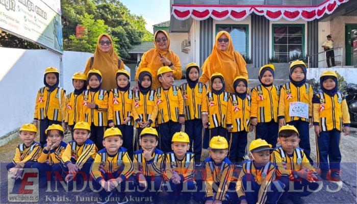 Meriahkan HUT RI ke-81, TK Putra III Malaka Ikut Lomba Gerak Jalan di Watansoppeng