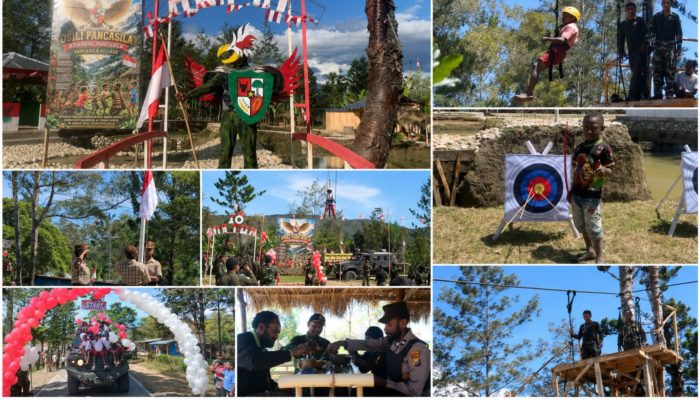 HUT ke-81 RI, Kampung Merah Putih “O Sili Pancasila” Gairahkan Semangat Masyarakat Papua Menuju Indonesia Emas