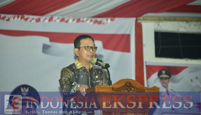 Bupati Suwardi Haseng Buka Malam Kesenian Liliriaja, Semangat Kebersamaan Warga Rayakan HUT RI ke-81