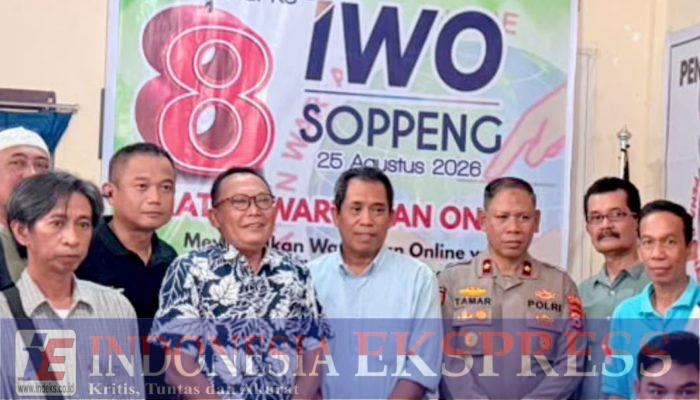 HUT ke-8 IWO Soppeng, Bupati Apresiasi Peran Pers dalam Mengawal Pembangunan Daerah