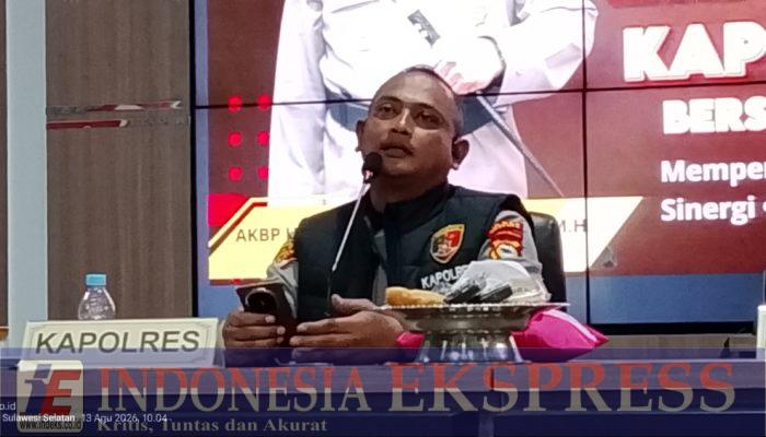 Coffee Morning Kapolres Soppeng Bersama Wartawan, Perkuat Sinergi Jaga Kamtibmas