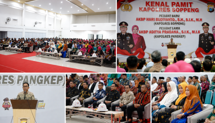 Bupati Soppeng Perkuat Sinergi dengan Polres, AKBP Hari Budiyanto Tegaskan Siap Layani Masyarakat 24 Jam