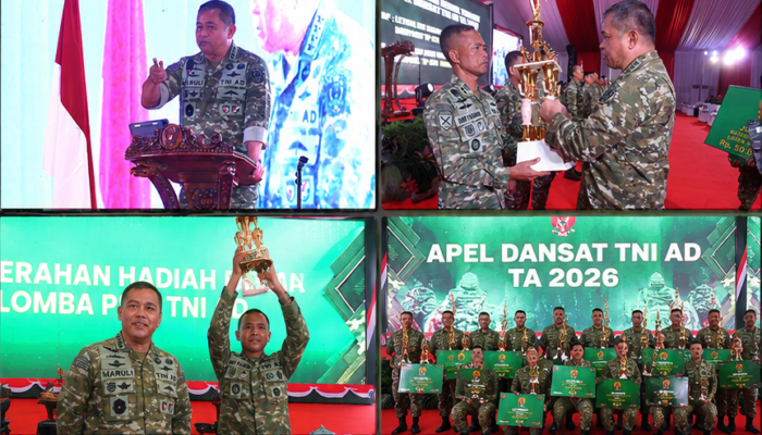 Kasad Jenderal Maruli Minta Dansat Perkuat Kepedulian Prajurit dan Dukung Program Strategis Pemerintah
