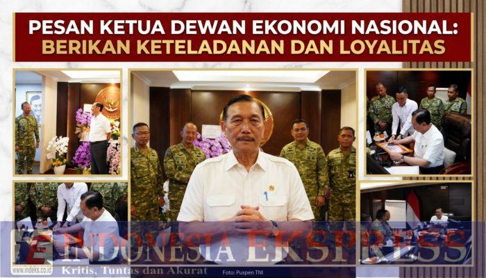 Pesan Ketua Dewan Ekonomi Nasional: Berikan Keteladanan dan Jaga Loyalitas