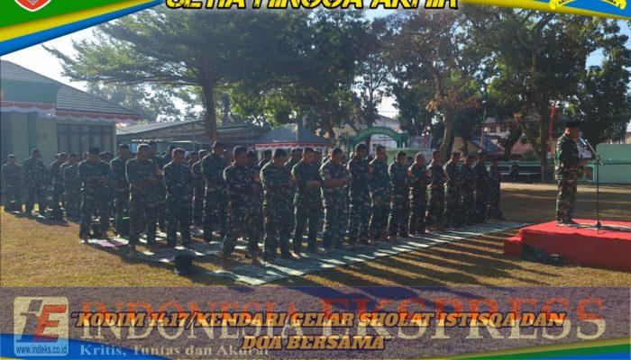 Hadapi Kemarau Panjang dan Ancaman Karhutla, Kodim Kendari Gelar Sholat Istisqa