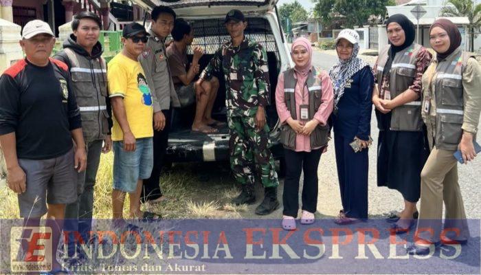 TNI-Polri dan Satpol PP Bergerak Humanis Tangani Warga Diduga Alami Gangguan Kejiwaan di Soppeng