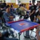 Open Domino Piala Panglima TNI 101 di Palopo Semarak, Ratusan Peserta Adu Strategi