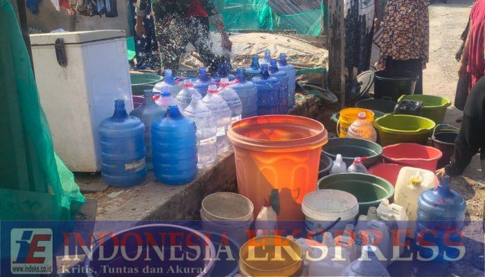 Kemarau Panjang, Kodim 1403/Palopo Salurkan Puluhan Ribu Liter Air Bersih untuk Warga