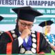 22 Magister Perdana UNIPOL Diwisuda, Nurmal Idrus Tak Kuasa Menahan Haru