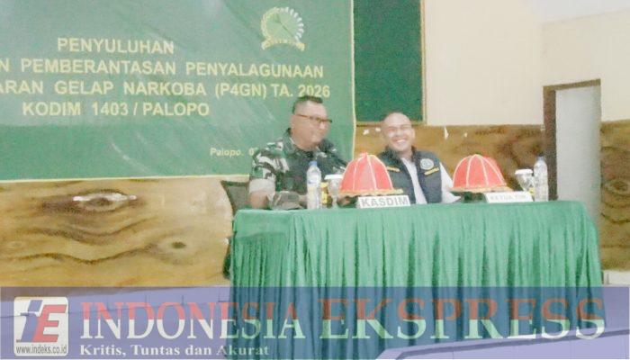 TNI-BNN Perkuat Perang Melawan Narkoba, 60 Prajurit Kodim Palopo Jalani Tes Urine