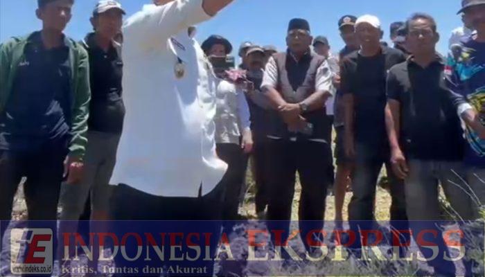 Bupati Soppeng Turun Tangan Perbaiki Irigasi dengan Dana Pribadi, Petani Terancam Krisis Air