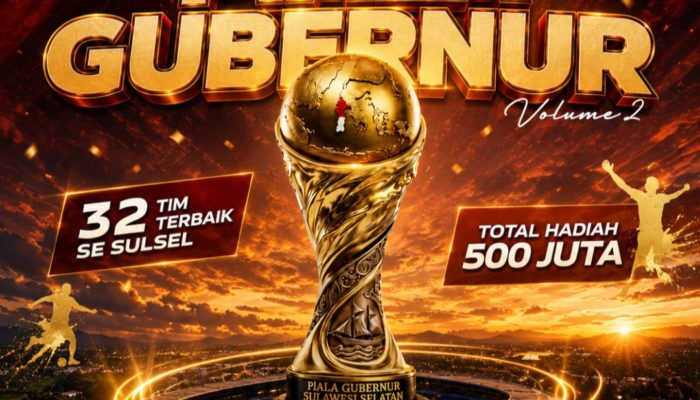 Piala Gubernur Sulsel 2026 Usai, Soppeng Gagal Raih Kemenangan dalam Lima Laga