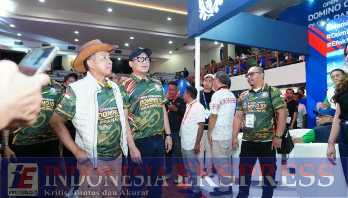 Gelorakan Sportivitas, Panglima TNI Ramaikan Open Tournament Domino Orado 101