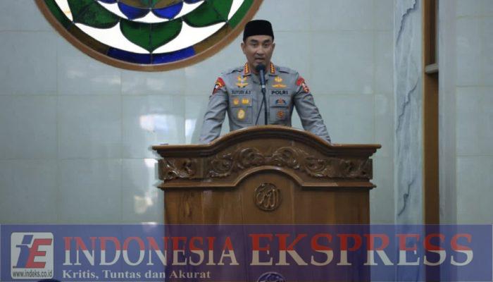 Kapolri Suyudi Jadi Khatib di Mabes Polri, Ingatkan Jabatan dan Pangkat Adalah Amanah