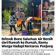 Brimob Bone Salurkan Air Bersih dari Rumah ke Rumah, Bantu Warga Hadapi Kemarau Panjang