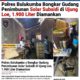 Polres Bulukumba Bongkar Gudang Penimbunan Solar Subsidi di Ujung Loe, 1.900 Liter Diamankan