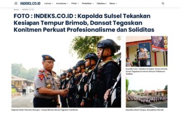 Kapolda Sulsel Tekankan Kesiapan Tempur Brimob, Dansat Tegaskan Komitmen Perkuat Profesionalisme dan Soliditas
