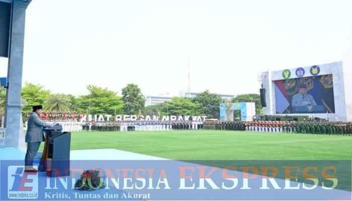 Amanat HUT ke-81 TNI, Presiden Prabowo Tegaskan Kekuatan TNI Tak Terpisahkan dari Rakyat