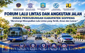 Dishub Soppeng Perkuat Kordinasi Stakeholder, Bahas Penanganan Lalu Lintas dan Angkutan Jalan