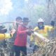 Korem 044/Gapo Perkuat Kesiapsiagaan Karhutla, Personel Praktikkan Teknologi Pemadam Asal Brasil
