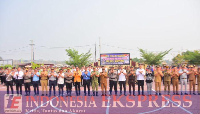 Bupati Soppeng Hadiri Apel Gelar Pasukan Operasi Patuh 2026 Polres Soppeng