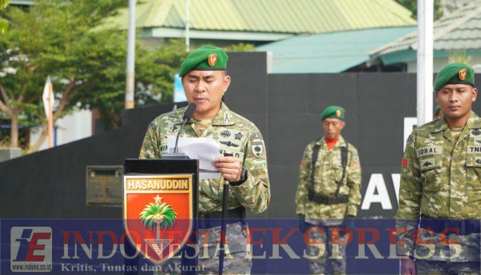Letkol Inf. Windra Sukma Prihantoro Pimpin Upacara Hari Sumpah Pemuda ke-98, Teguhkan Semangat Persatuan dan Nasionalisme