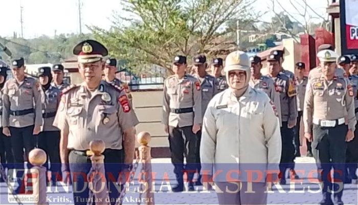 Kenaikan Pangkat Pengabdian, Kapolres Soppeng Tekankan Dedikasi dan Integritas Personel