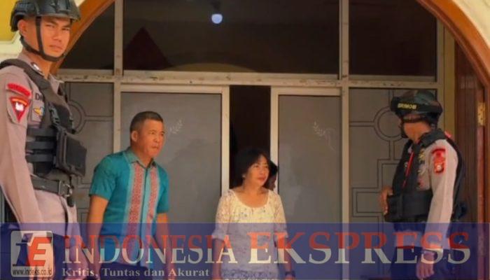 Jaga Kekhusyukan Ibadah, Brimob Bone Gelar Patroli Kamtibmas di Sejumlah Tempat Ibadah Nasrani