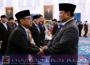 Panglima TNI Hadiri Pengangkatan 26 Anggota Wantimpres di Istana Negara