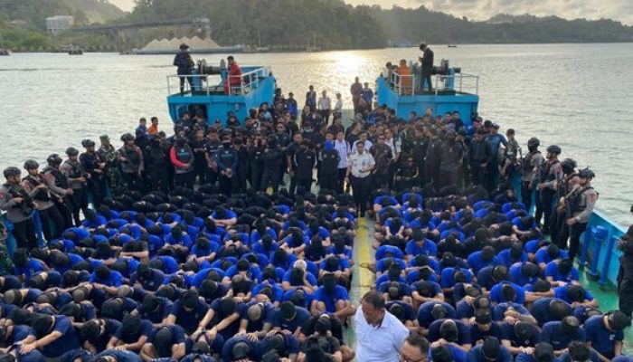 313 Napi Digeser ke Nusakambangan, 115 dari Rutan Depok Termasuk yang Terseret Video Pesta Narkoba