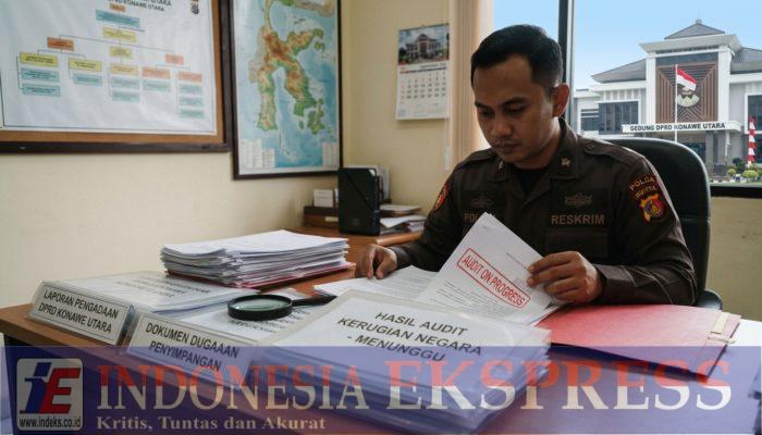Dugaan Penyimpangan Pengadaan DPRD Konawe Utara, Polda Sultra Tunggu Hasil Audit Kerugian Negara